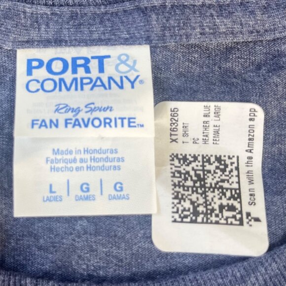 I Support My LGBT Friends Tshirt Womens Large Blue New Gay Pride LGBTQ - Picture 6 of 9